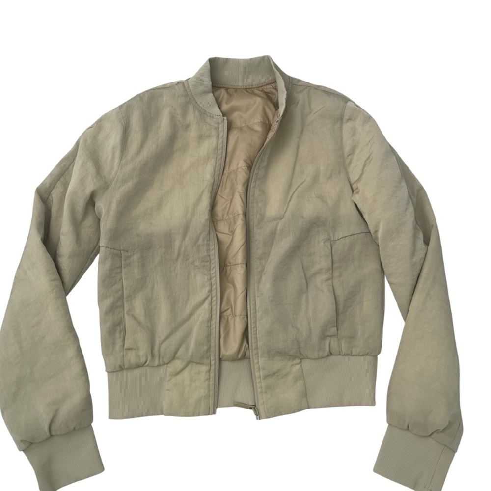 Lululemon Non-Stop Bomber Jacket Size 2 Reversible - Picture 5 of 13